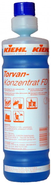 Torvan Conc Fd-Detergent Activ Pentru Domenii Alimentare Suprafete Ceramice Rezervoare De Inox 1l Kiehl 2021 sanito.ro